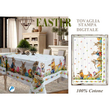 Load image into Gallery viewer, TOVAGLIA CON STAMPA DIGITALE &quot;EASTER&quot;
