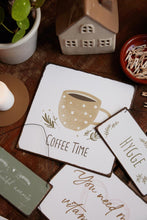Load image into Gallery viewer, TARGA DECORATIVA IN METALLO &quot;COFFEE TIME&quot;
